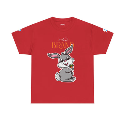 T-Shirt, Untamed Rabbit – Wild & Playful Bunny Aesthetic Design Animal Tee, Unisex Cartoon Shirt, Eco-Friendly Fashion, Gift for Nature Lovers, Boho Style Wear