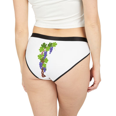 Citrus Print Women's Underwear, Fresh Fruit Briefs, AOP Panties, Fun Everyday Lingerie, Unique Gift for Her