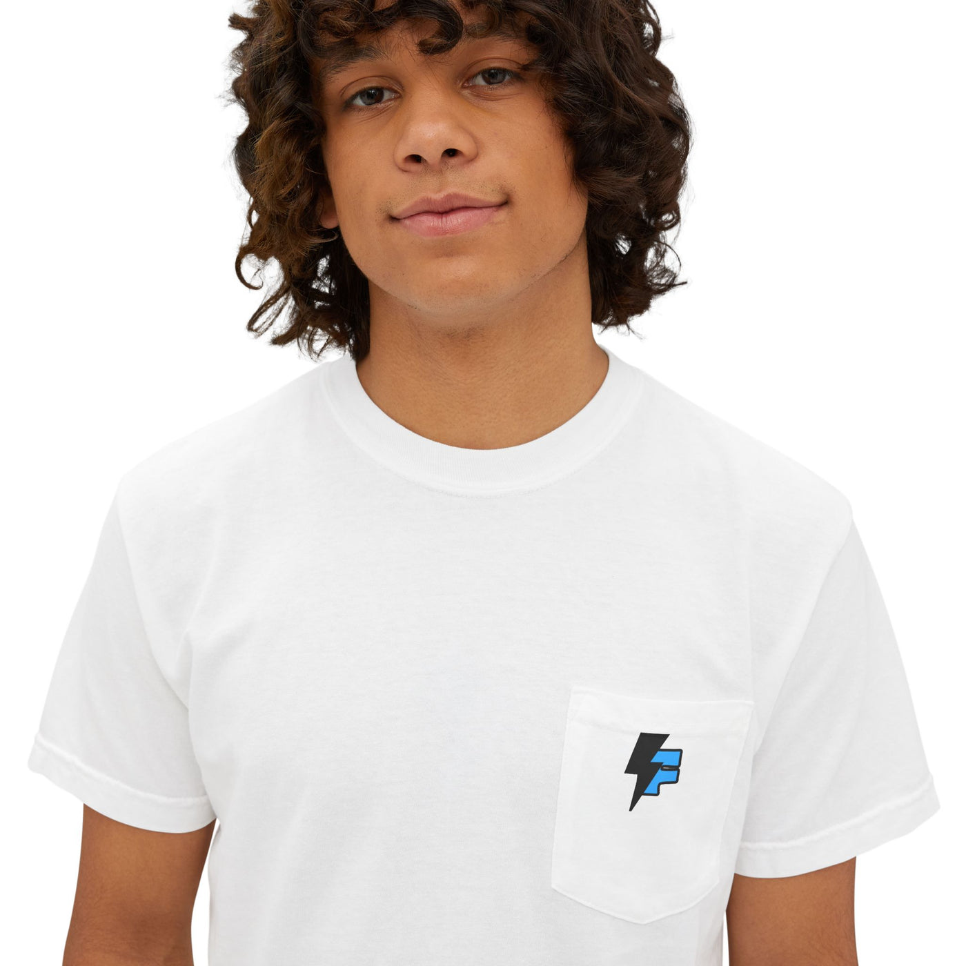 Dynamic Unisex Moisture Wicking Fyroz Bolt Tee – Bold Streetwear Lightning Logo Design, Fitness Shirt, Activewear, Graphic Tee, Sports Apparel, Gift for Athletes