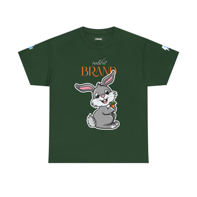 T-Shirt, Untamed Rabbit – Wild & Playful Bunny Aesthetic Design Animal Tee, Unisex Cartoon Shirt, Eco-Friendly Fashion, Gift for Nature Lovers, Boho Style Wear