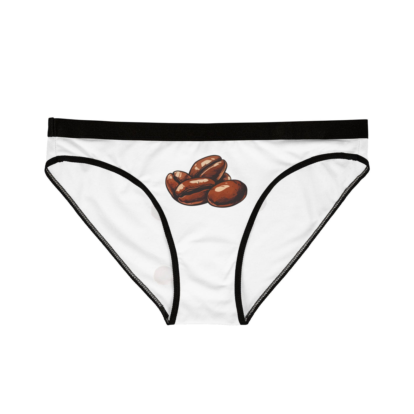 Coffee Bean Women's Underwear - Fun & Playful Intimates, Great for Coffee Lovers, Self-Care, Gifts, Everyday Wear, Unique Lingerie