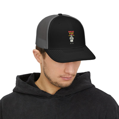 Drag Is Not a Crime - Bold Design for Pride and Equality  Bold cap, Unisex Graphic cap, Casual, Activist Gift