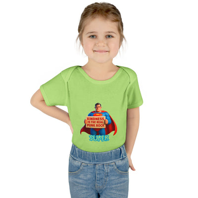 Super Kindness Infant Bodysuit | Cute Baby Clothes, Baby Gift, Newborn Outfit, Baby Shower Gift, Fun Infant Wear, Punk Rock Baby Clothing
