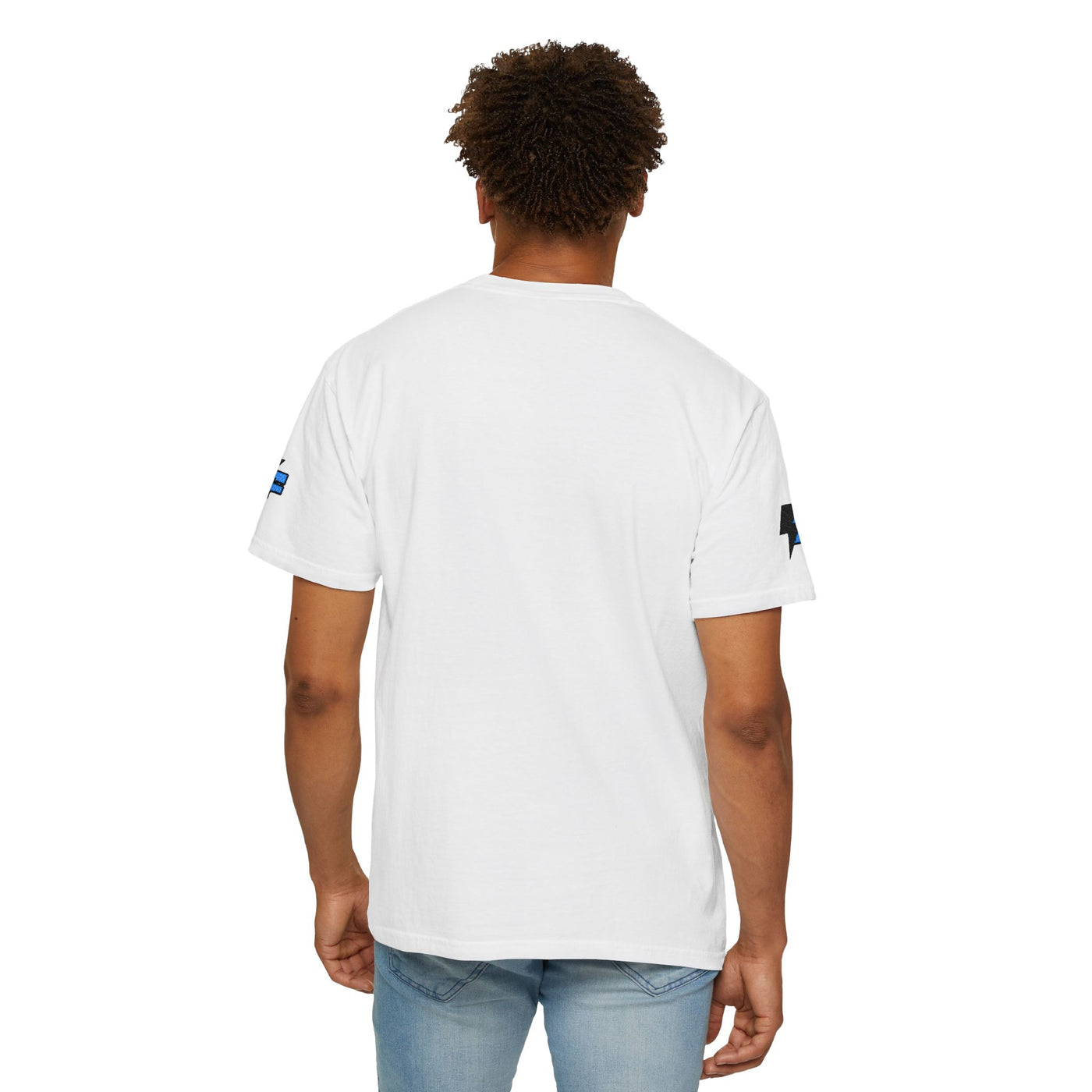 Dynamic Unisex Moisture Wicking Fyroz Bolt Tee – Bold Streetwear Lightning Logo Design, Fitness Shirt, Activewear, Graphic Tee, Sports Apparel, Gift for Athletes