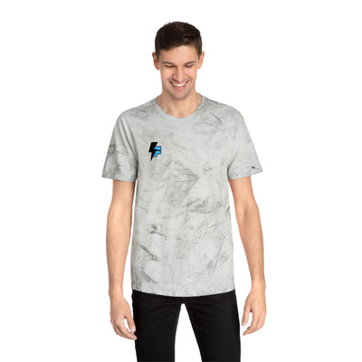 Dynamic Unisex Moisture Wicking Fyroz Bolt Tee – Bold Streetwear Lightning Logo Design, Fitness Shirt, Activewear, Graphic Tee, Sports Apparel, Gift for Athletes
