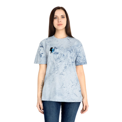Dynamic Unisex Moisture Wicking Fyroz Bolt Tee – Bold Streetwear Lightning Logo Design, Fitness Shirt, Activewear, Graphic Tee, Sports Apparel, Gift for Athletes