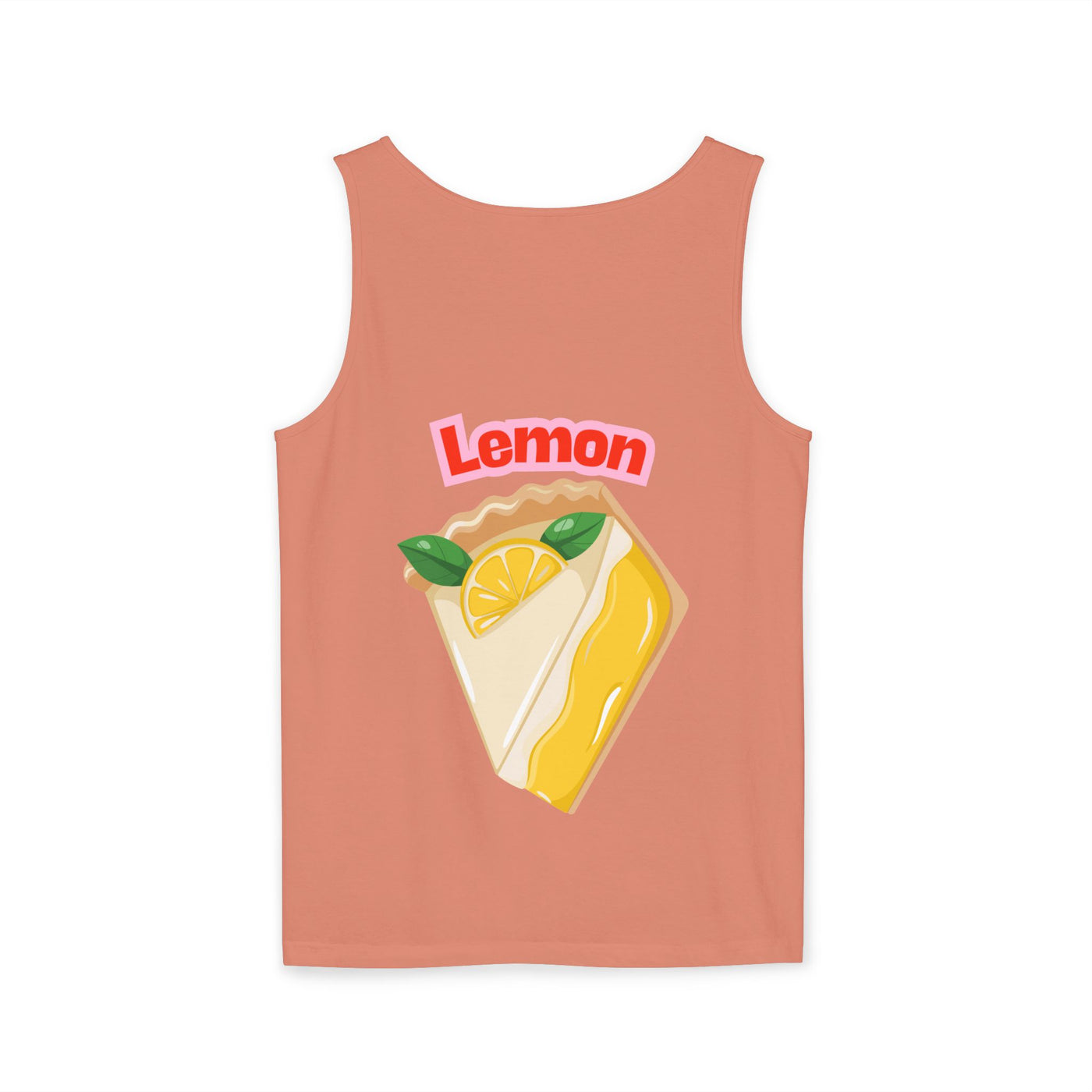 Lemon-Themed Unisex Tank Top, Summer Vibes, Beachwear, Casual Outfit, Gift for Lemon Lovers, Fruit Fashion(3)