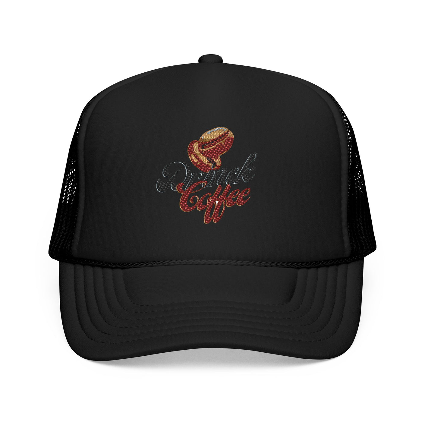 "It's Time to Drink Coffee" Printed cap - Funny Line Design for Coffee Lovers, Unisex Casual cap, Coffee Lover Gift, Classic Design Coffee Inspired Stylish Clothing