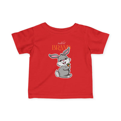 Cute Bunny Infant Tee, Baby Cute Bunny , Untamed Rabbit – Wild & Playful Bunny Aesthetic Design Animal Cute Bunny, Cartoon Cute Bunny, Eco-Friendly Fashion, Gift for Nature Lovers, Boho Style Wear Playful Toddler Clothing