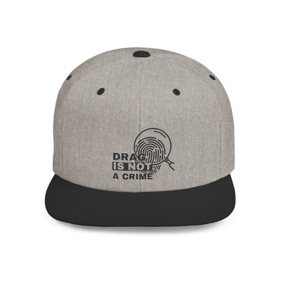 Drag Is Not a Crime - Bold Design for Pride and Equality  Bold cap, Unisex Graphic cap, Casual, Activist Gift