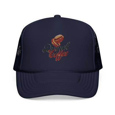 "It's Time to Drink Coffee" Printed cap - Funny Line Design for Coffee Lovers, Unisex Casual cap, Coffee Lover Gift, Classic Design Coffee Inspired Stylish Clothing