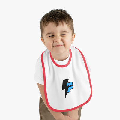 Electric Thunder Baby Bib, Cute Baby Shower Gift, Fun Feeding Bib, Customizable Baby Accessories, Cool Infant Gear