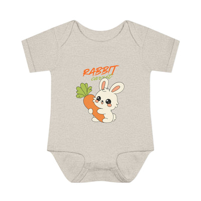 Cute Rabbit Baby Bodysuit, Infant Outfit, Newborn Gift, Spring Apparel, Baby Shower Present, Easter Clothing