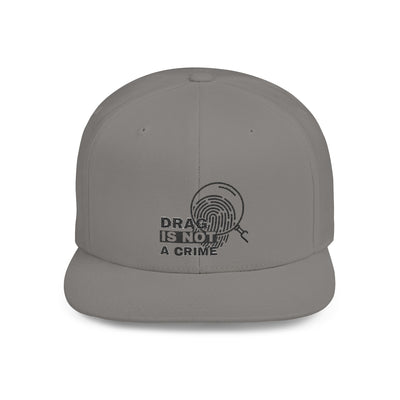 Drag Is Not a Crime - Bold Design for Pride and Equality  Bold cap, Unisex Graphic cap, Casual, Activist Gift
