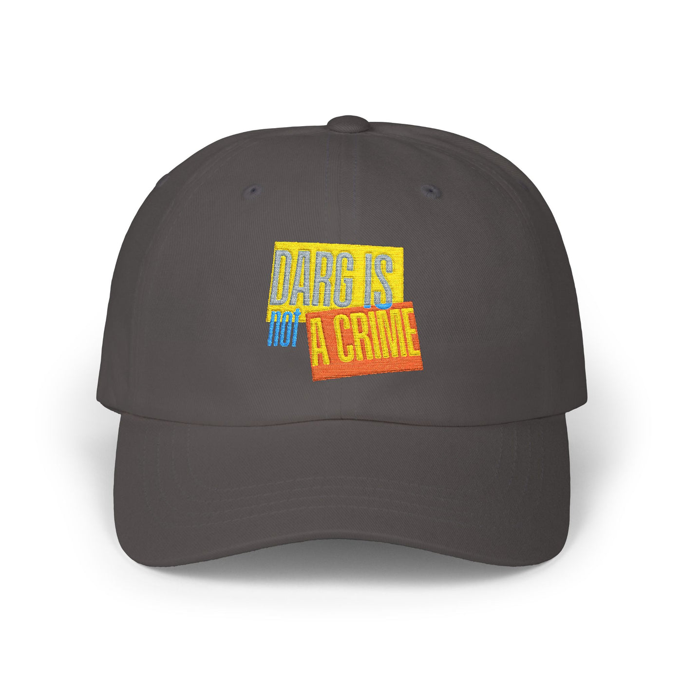 Drag Is Not a Crime - Bold Design for Pride and Equality  Bold cap, Unisex Graphic cap, Casual, Activist Gift