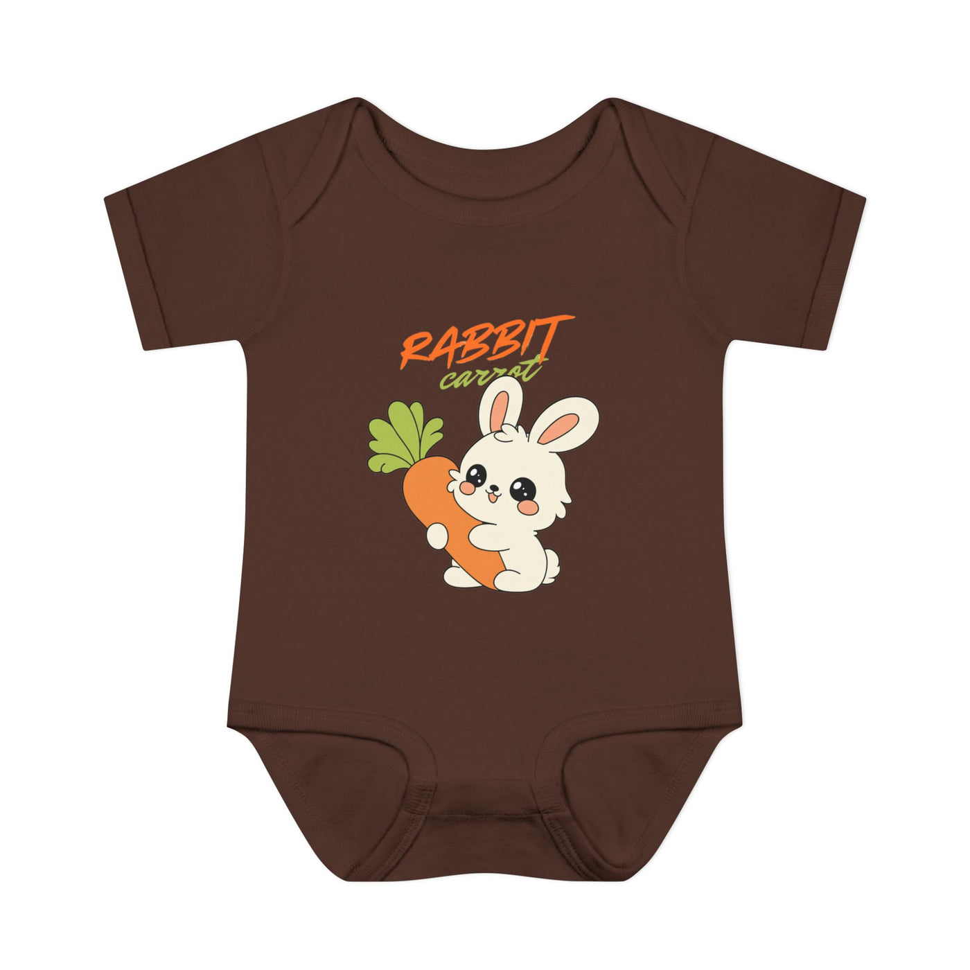 Cute Rabbit Baby Bodysuit, Infant Outfit, Newborn Gift, Spring Apparel, Baby Shower Present, Easter Clothing