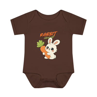 Cute Rabbit Baby Bodysuit, Infant Outfit, Newborn Gift, Spring Apparel, Baby Shower Present, Easter Clothing
