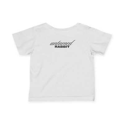 Cute Bunny Infant Tee, Baby Cute Bunny , Untamed Rabbit – Wild & Playful Bunny Aesthetic Design Animal Cute Bunny, Cartoon Cute Bunny, Eco-Friendly Fashion, Gift for Nature Lovers, Boho Style Wear Playful Toddler Clothing.
