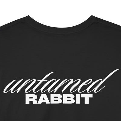 T-Shirt, Untamed Rabbit – Wild & Playful Bunny Aesthetic Design Animal Tee, Unisex Cartoon Shirt, Eco-Friendly Fashion, Gift for Nature Lovers, Boho Style Wear