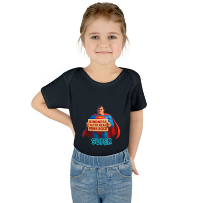 Super Kindness Infant Bodysuit | Cute Baby Clothes, Baby Gift, Newborn Outfit, Baby Shower Gift, Fun Infant Wear, Punk Rock Baby Clothing