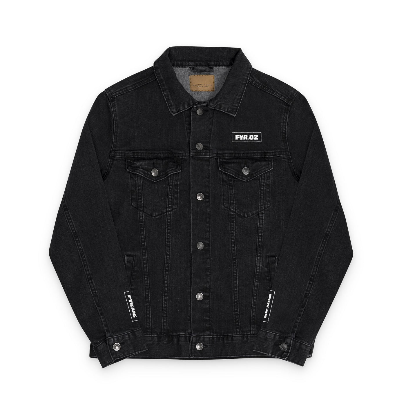 Embroidered Denim Jacket embroidery  Kindness is true punk rock – a bold rebel with a positive message.(9)