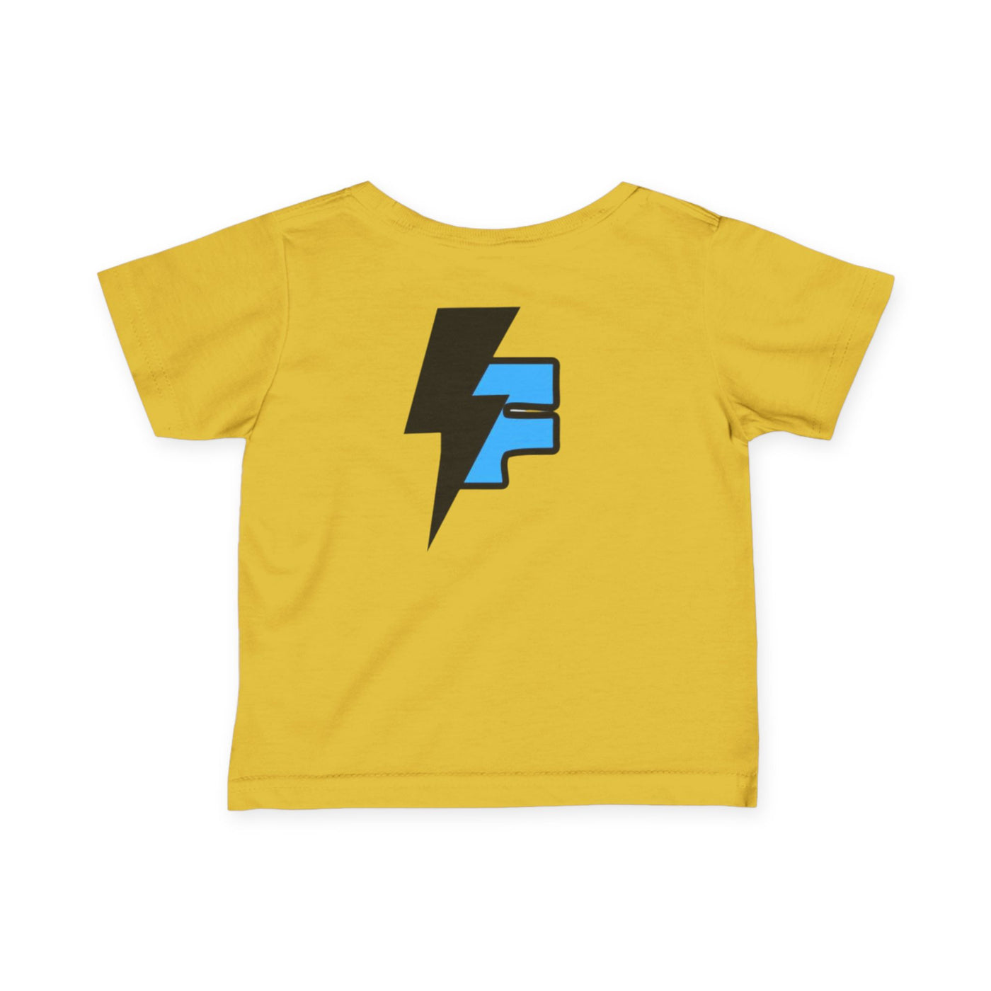 Supercharged Infant T-Shirt, Funny Baby Tee, Short Sleeve Kids Top, Bright Graphic Tee, Baby Shower Gift, Cool Toddler Wear