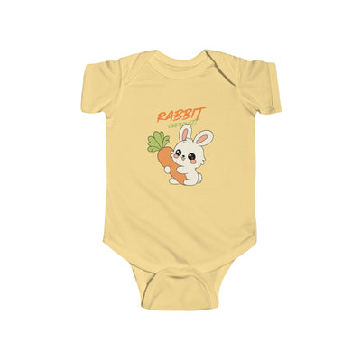 Cute Rabbit Infant Bodysuit, Baby Shower Gift, Easter Outfit, Funny Baby Clothes, Newborn Gift, Toddler Apparel