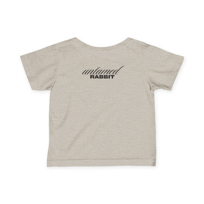 Cute Bunny Infant Tee, Baby Cute Bunny , Untamed Rabbit – Wild & Playful Bunny Aesthetic Design Animal Cute Bunny, Cartoon Cute Bunny, Eco-Friendly Fashion, Gift for Nature Lovers, Boho Style Wear Playful Toddler Clothing.