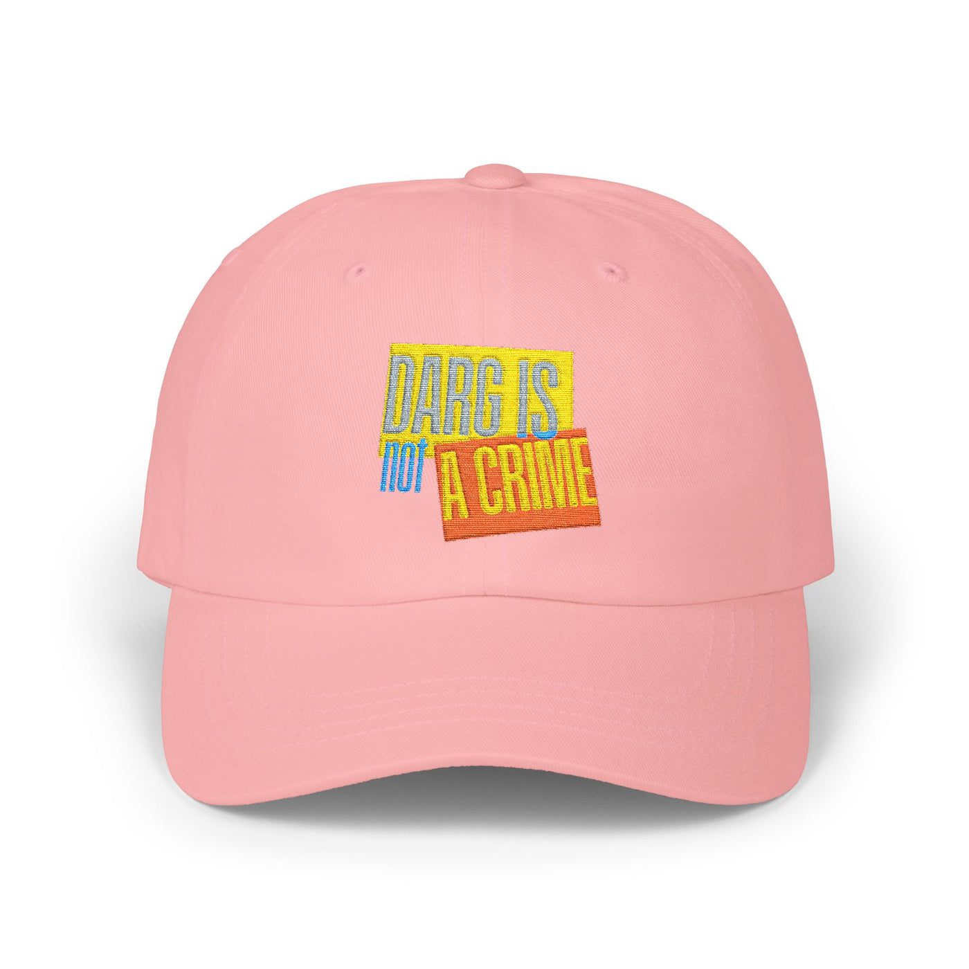Drag Is Not a Crime - Bold Design for Pride and Equality  Bold cap, Unisex Graphic cap, Casual, Activist Gift