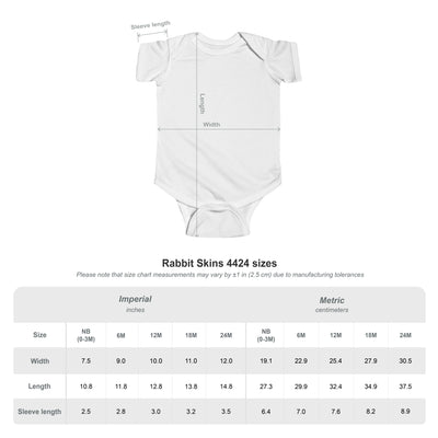 Baby Bodysuit - Sweet Infant Fine Jersey Bodysuit for Newborns